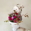 Charger l'image dans la galerie, Bouquet rose en fleurs locales et de saison fleuriste paris