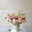 Charger l'image dans la galerie, Ensemble bouquet de saison + vase artisanal rond