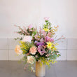 Charger l'image dans la galerie, ensemble petit vase et bouquet artisanal petit prix
