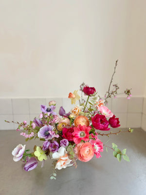 atelier centre de table paris fleurs de saison