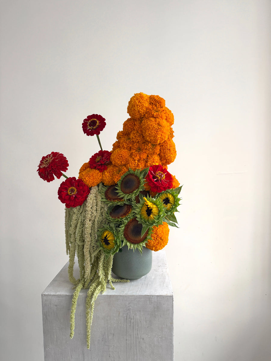 Atelier scénographie florale - SCULPTURE FLORALE