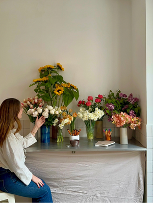 Atelier composition florale et écriture