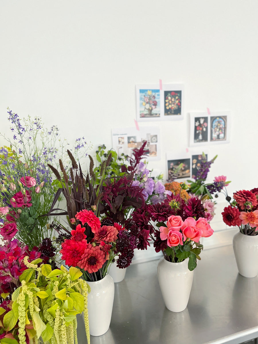 Atelier scénographie florale - Table flamande