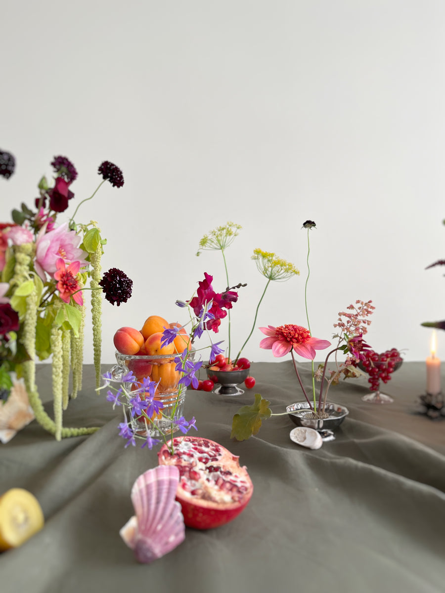 Atelier scénographie florale - Table flamande