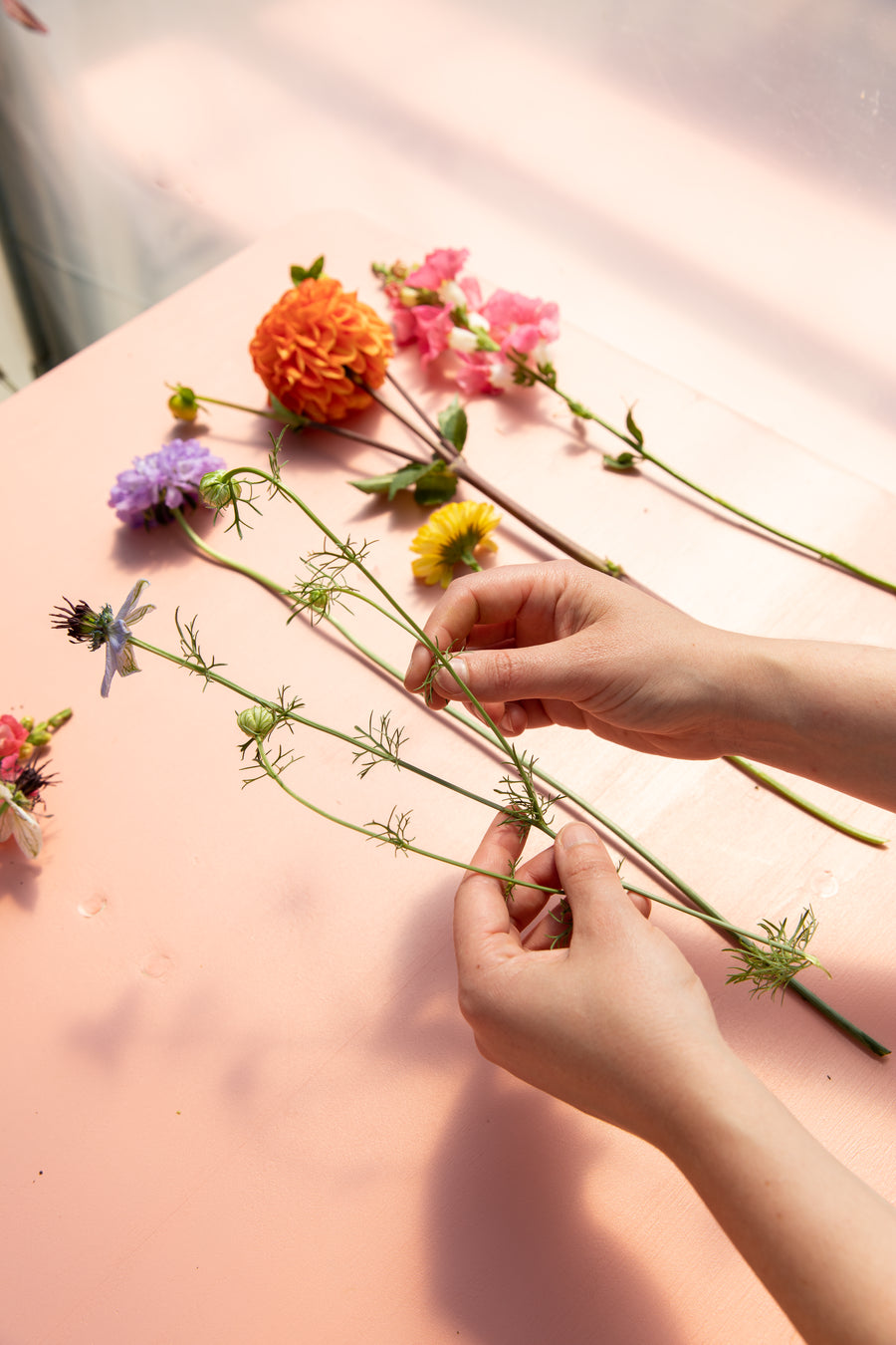 apprendre à réaliser un bouquet de fleurs de saison