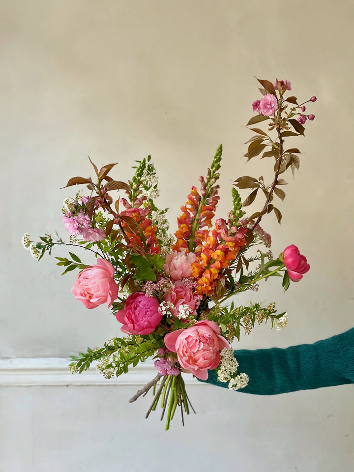 bouquet de pivoines françaises fleuriste écoreponsable