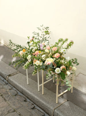 fleurs blanches et douces pour enterrement écoresponsable à paris