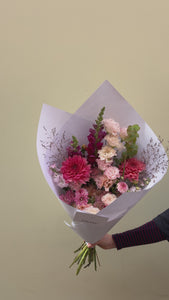Bouquet de saison Désirée fleurs locales 